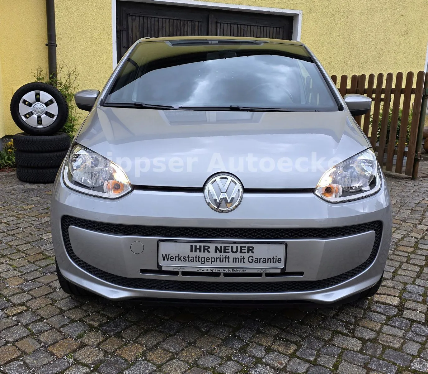 Fahrzeugabbildung Volkswagen up!_Klima_Schiebedach_Aluf. mit Allwetterr....