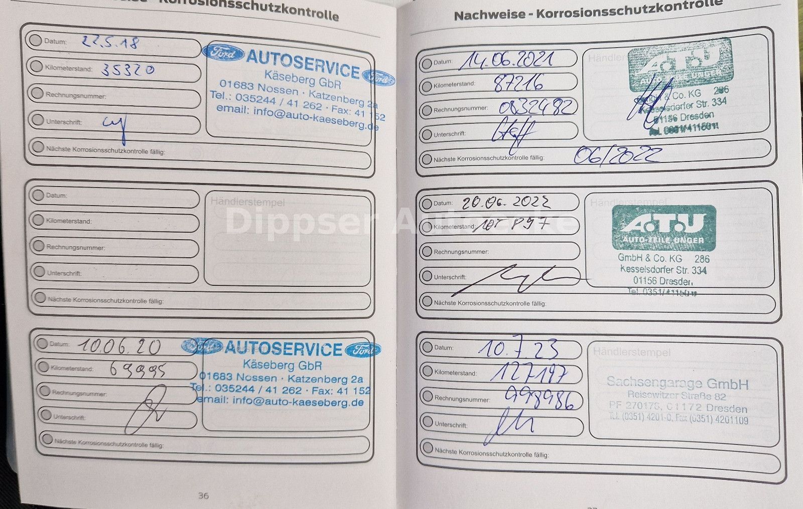 Fahrzeugabbildung Ford C-MAX 