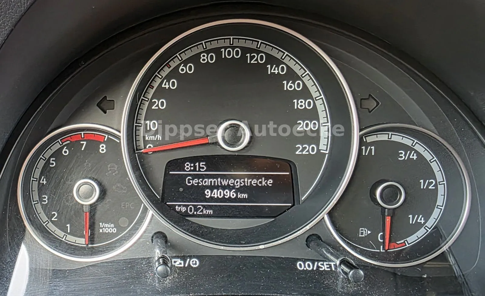 Fahrzeugabbildung Volkswagen up!