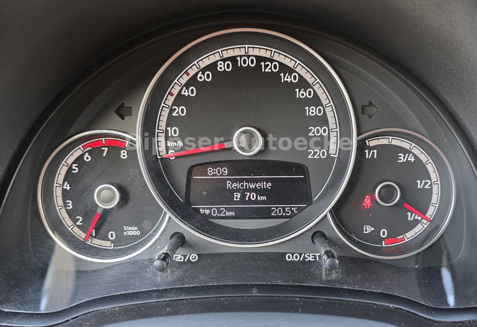 Fahrzeugabbildung Volkswagen up!