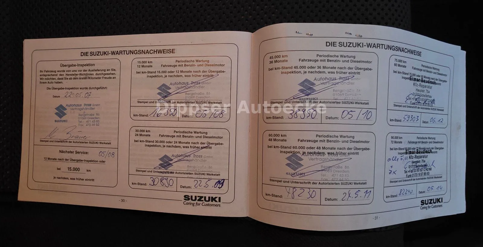 Fahrzeugabbildung Suzuki SX4